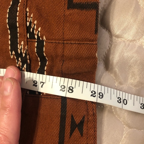 Vintage Circle T Western Blazer Jacket | Aztec Print | Made in USA | Medium - Picture 10 of 13